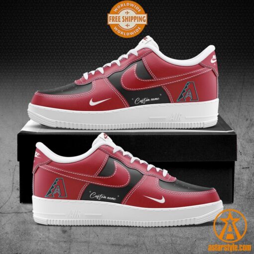 Arizona Diamondbacks CUSTOM Nike Air Force Shoes