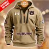 Auburn Tigers CUSTOM Half Zip Heavy Hoodie Gang of rockstars