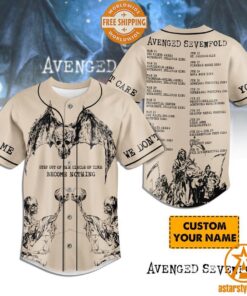 Avenged Sevenfold CUSTOM Baseball Jersey