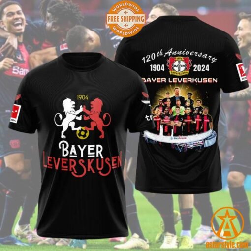 Bayer Leverkusen 120th Anniversary Shirt