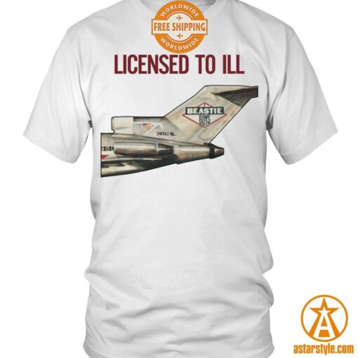 Beastie Boys Licensed To Ill Album Shirt