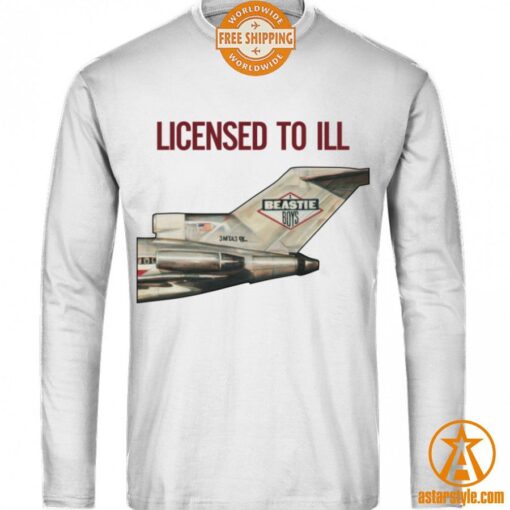 Beastie Boys Licensed To Ill Album Shirt