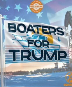 Boaters For Trump Flag