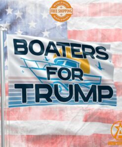 Boaters For Trump Flag