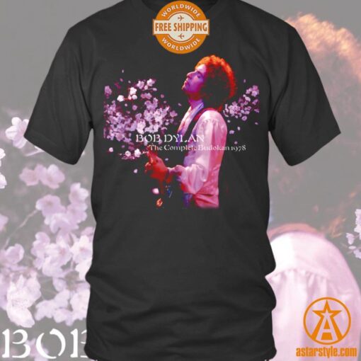 Bob Dylan The Complete Budokan 1978 Album Shirt