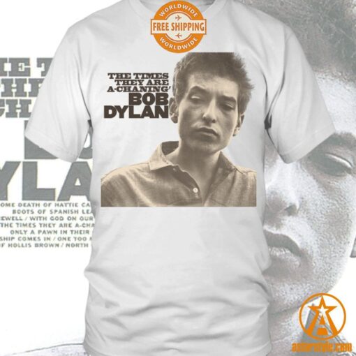 Bob Dylan The Times They Are a-Changin’ Album Shirt