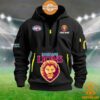 Brisbane Lions AFL Half Zip Heavy Hoodie Nice bread, I like it