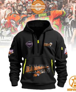 Buffalo Bandits Half Zip Heavy Hoodie