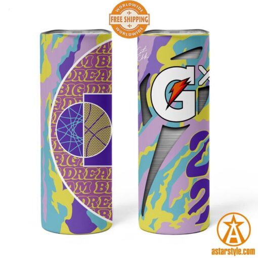 Caitlin Clark Gatorade Dream Big Skinny Tumbler