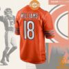 Caleb Williams Chicago Bears Alternate 2024 NFL Draft First Round Pick Player Orange Jersey