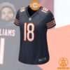 Caleb Williams Chicago Bears Women's 2024 NFL Draft First Round Pick Player Navy Jersey