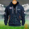 Carlton Blues AFL Half Zip Heavy Hoodie Super sober