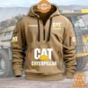 Caterpillar Half Zip Heavy Hoodie Cuteness overloaded