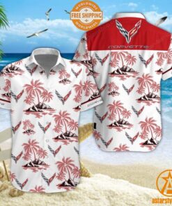 Chevrolet Corvette Hawaiian Shirt