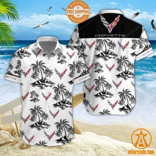 Chevrolet Corvette Hawaiian Shirt