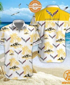 Chevrolet Corvette Hawaiian Shirt, Shorts