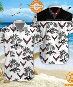 Chevrolet Corvette logo Hawaiian Shirt