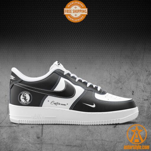 Chicago White Sox CUSTOM Nike Air Force Shoes