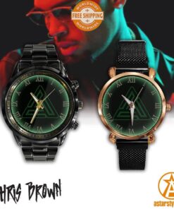 Chris Brown Stainless Steel Watch