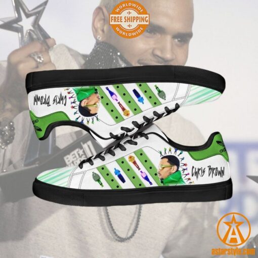 Chris Brown Stan Smith Shoes