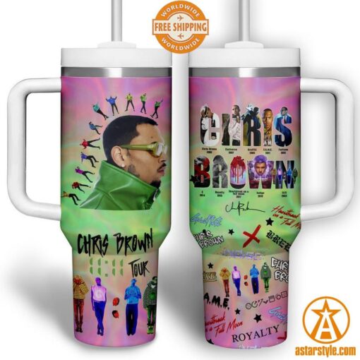 Chris Brown 11:11 Tour Tumbler