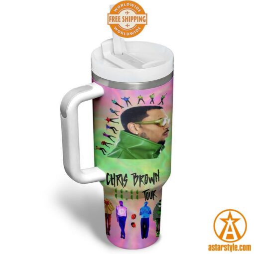 Chris Brown 11:11 Tour Tumbler