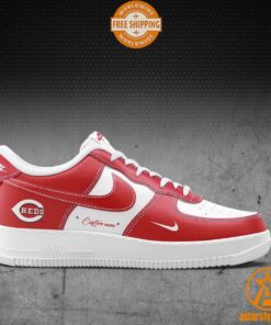 Cincinnati Reds CUSTOM Nike Air Force Shoes