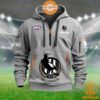 Collingwood Magpies AFL Half Zip Heavy Hoodie Long time