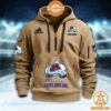 Colorado Avalanche NHL Half Zip Heavy Hoodie Nice shot bro