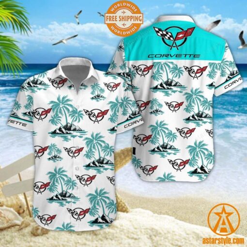 Corvette Hawaiian Shirt