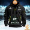 Dallas Stars NHL Half Zip Heavy Hoodie Coolosm