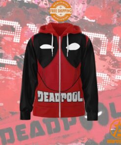 Deadpool Maximum Effort Zip Hoodie