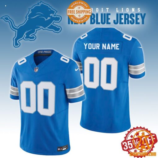 Detroit Lions 2024 CUSTOM Football Jersey