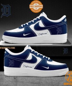 Detroit Tigers CUSTOM Nike Air Force Shoes