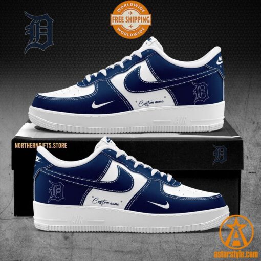 Detroit Tigers CUSTOM Nike Air Force Shoes