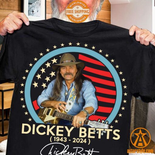 Dickey Betts Allman Brothers Thank You For The Memories Shirt