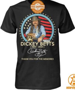 Dickey Betts Allman Brothers Thank You For The Memories Shirt