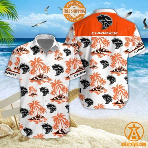 Dodge Charger Hawaiian Shirt