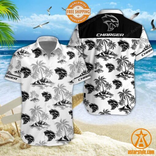 Dodge Charger Hawaiian Shirt