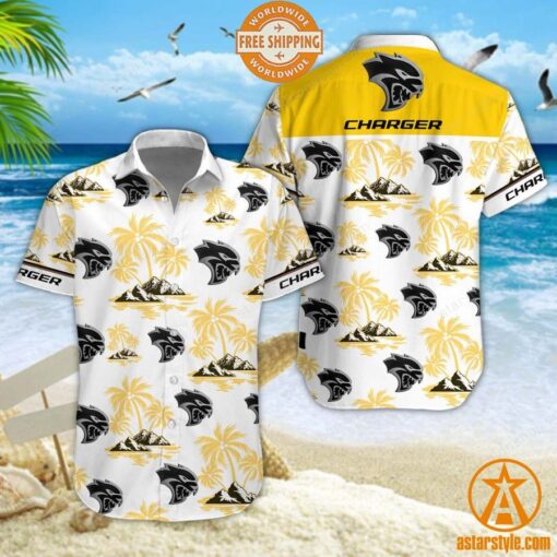 Dodge Charger Hawaiian Shirt