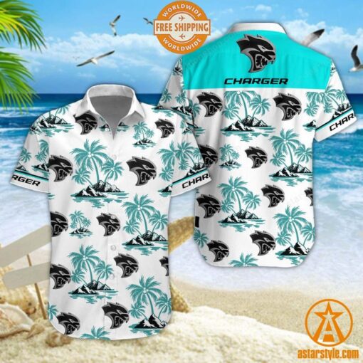 Dodge Charger Hawaiian Shirt