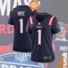 Drake Maye New England Patriots Women's 2024 NFL Draft First Round Pick Player Navy Jersey