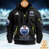 Edmonton Oilers NHL Half Zip Heavy Hoodie Pic of the century