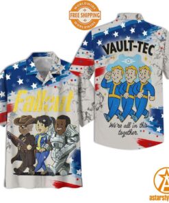 Fallout Vault-Tec We’re All In This Together Hawaiian Shirt