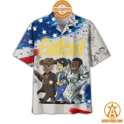 Fallout Vault-Tec We’re All In This Together Hawaiian Shirt