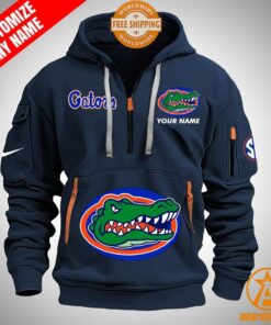 Florida Gators personalized Half Zip Heavy Hoodie