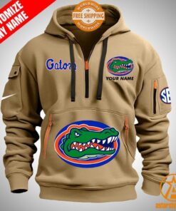 Florida Gators personalized Half Zip Heavy Hoodie