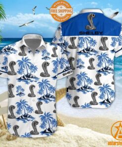 Ford Shelby Hawaiian Shirt