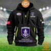 Fremantle Dockers AFL Half Zip Heavy Hoodie Elegant and sober Pic