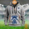 Geelong Cats AFL Half Zip Heavy Hoodie My friend and partner